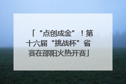“点创成金”！第十六届“挑战杯”省赛在邵阳火热开赛