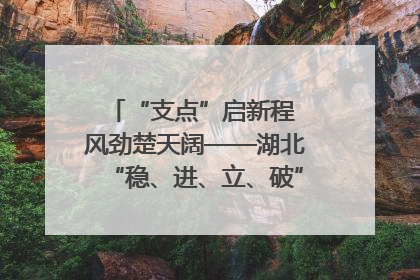 “支点”启新程 风劲楚天阔——湖北“稳、进、立、破”谱写“荆”彩篇章