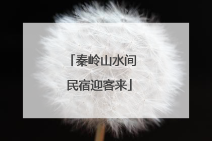 秦岭山水间 民宿迎客来