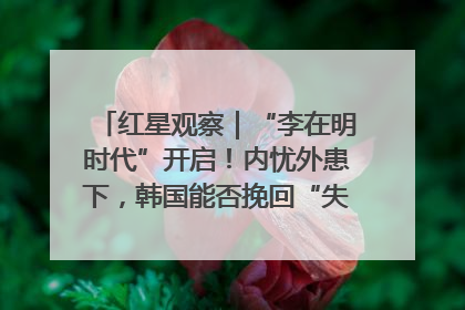 红星观察｜“李在明时代”开启！内忧外患下，韩国能否挽回“失去的三年”？