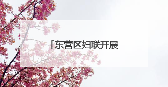 东营区妇联开展“爱心妈妈”集中关爱陪伴活动