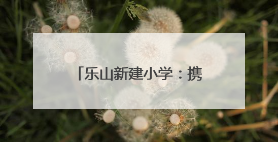 乐山新建小学：携手护苗，共筑成长