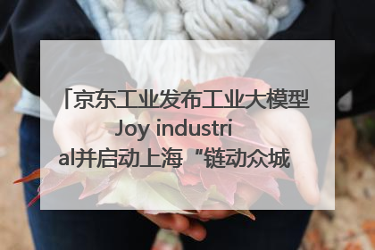 京东工业发布工业大模型Joy industrial并启动上海“链动众城 万亿降本”计划