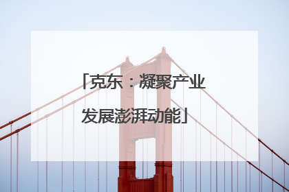 克东：凝聚产业发展澎湃动能
