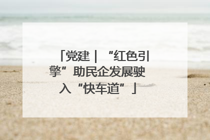党建｜“红色引擎”助民企发展驶入“快车道”