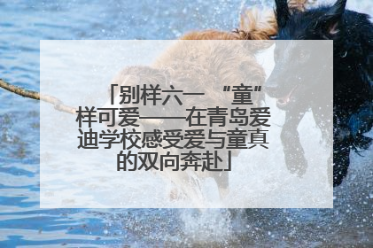 别样六一 “童”样可爱——在青岛爱迪学校感受爱与童真的双向奔赴