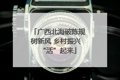 广西北海破陈规树新风 乡村振兴“活”起来