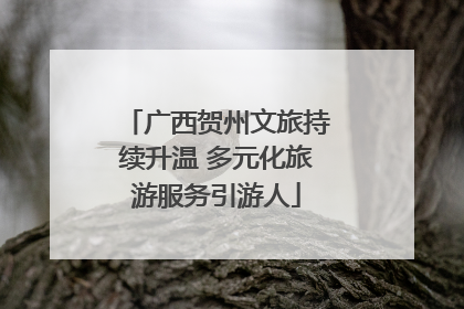 广西贺州文旅持续升温 多元化旅游服务引游人