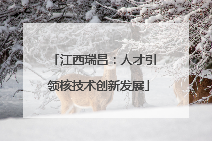 江西瑞昌：人才引领核技术创新发展