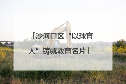 沙河口区“以球育人”铸就教育名片
