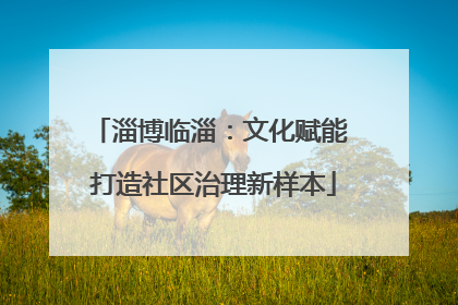 淄博临淄：文化赋能 打造社区治理新样本