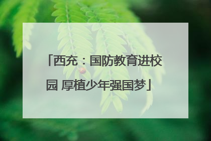 西充：国防教育进校园 厚植少年强国梦