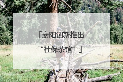 襄阳创新推出“社保茶馆”