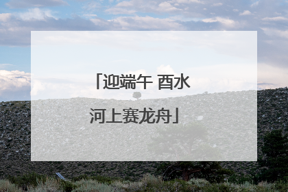 迎端午 酉水河上赛龙舟
