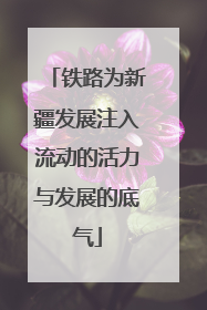 铁路为新疆发展注入流动的活力与发展的底气