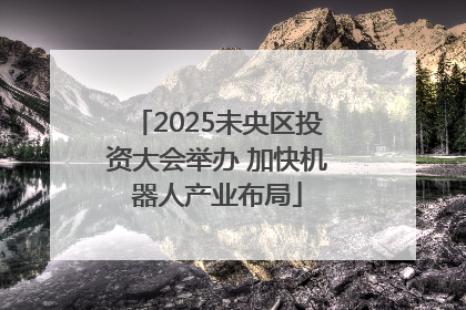 2025未央区投资大会举办 加快机器人产业布局