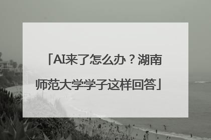 AI来了怎么办？湖南师范大学学子这样回答